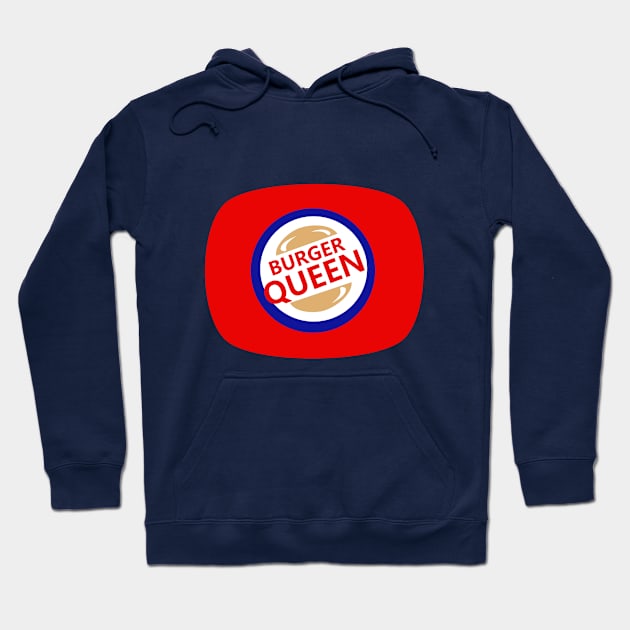 Burger Queen Hoodie by BishBashBosh